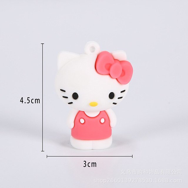 Llavero Kawaii Sanrio de dibujos animados, accesorios de Hello Kitty Melody, lindo pingüino fresco, Cinnamoroll Kulomi, adornos de bolsa, regalo para niñas, nuevo Fivean unisex
