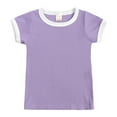 thumbnail image 3 of GYRATEDREAM Infant Baby Boys Girls Outfit Solid Color Tops and Shorts Set Infant Summer Clothes 6 9 12 24 Months 2T 3T 4T, 6-9 Months, 3 of 7