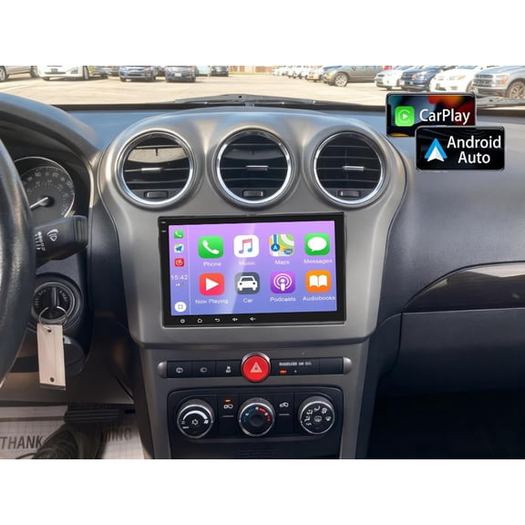 Molaner Android 15 Car Radio Stereo for Chevrolet Captiva Sport 2012-2015 8 inch Touch Screen Fit for Wireless CarPlay Andriod Auto, Bluetooth, GPS, SWC, WiFi, FM, 2 32G