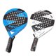 thumbnail image 1 of Lightweight Beach Tennis Paddle Carbon Fiber Surface Racket with EVA Memory Foam Core for Easy to Hit Powerful Shots, 1 of 5