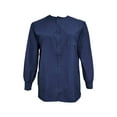 thumbnail image 2 of M&M SCRUBS Women's Scrub Jacket Warm Up Lightweight Medical Scrub Jacket - Pack of 6 Set (Dark Navy Blue, Large), 2 of 6