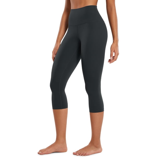 Pantalones CRZ YOGA Butterluxe de tiro alto, corte crop de 48 cm, talla grande
