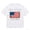 White, variant on Men's T-Shirt Flag 250 Years Celebration Comfortable And Versatile Outdoor Casual Short Sleeve