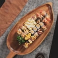 thumbnail image 3 of Wooden Tray Restaurant Food Plate Breakfast Wooden Plate Sushi Dessert, 3 of 8