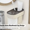 thumbnail image 3 of ACDANC 2026 New Toothbrush Holders for Bathrooms,Wall Mount Toothbrush Holder for Bathroom, Sink, Vanity, Countertop, Guest Room, 3 of 7