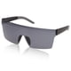 thumbnail image 1 of Gafas de montar para motocicleta Unique Bargains 1 Pc con lentes gris oscuro y marco negro, 1 of 6