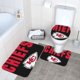 thumbnail image 3 of Juego de alfombras de baño de 3 piezas del equipo KC_Chiefss Alfombra antideslizante para baño de 24 x 16 pulgadas, 3 of 7