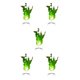 thumbnail image 1 of Advancent Decoración de Halloween Luces LED Efectos impresionantes para fiesta Decoración de fiesta Halloween Prop geen Type2 NO2, 1 of 6