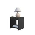 thumbnail image 5 of FM FURNITURE Anegam Nightstand with Open Storage Black, 5 of 7