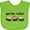 Apple Green, variant on Inktastic We Be Rollin Cute Sushi Boys or Girls Baby Bib