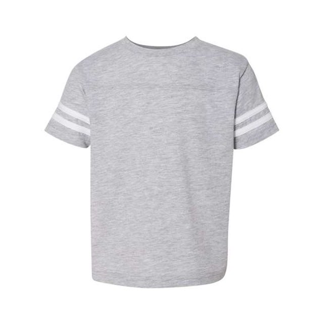 RABBIT SKINS Camiseta de fútbol de manga corta de jersey fino para niños pequeños, vintage PIELES DE CONEJO 3037