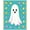 Turquoise Purple Gold, Pattern 3, variant on ODIKA 8'x10' Washable Area Rug Ghost Guitar Cartoon Halloween Motif Starry Border Kawaii Faces for Living Room, Under Sectional, Family , Durable, Non-Slip