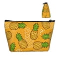 thumbnail image 4 of ZNDUO Travel Makeup Bag for Women Yellow Cartoon Pineapple Doodle Toiletry Bag, Multifunctional Storage Bag Cosmetic Bag Make Up Organizer, 4 of 7
