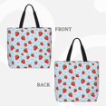 thumbnail image 2 of Balery Strawberry Bolsa de Mano para Mujeres con Cremallera, Bolsa de Gimnasio con Compartimentos, Bolsa para Laptop, Bolsa para Trabajo, 2 of 7