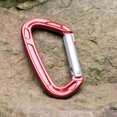 thumbnail image 3 of 5 Piezas De Seguridad Escalada En Roca Arbolista Arbolista Gancho Aluminio Aleación De Magnesio, Seguro Y Confiable kusrkot Mosquetón de escalada en roca, 3 of 8