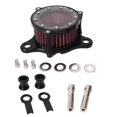thumbnail image 1 of Motorcycle Cleaning Intake Filter ABS Metal Cone Style Motorcycle Intake Intake Air Filter Less Wear With 4 Gaskets For Motorcycle~5259, 1 of 1