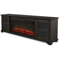 thumbnail image 5 of Real Flame Benjamin Solid Wood Landscape Media Electric Fireplace in Brown, 5 of 7