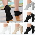 thumbnail image 3 of 6 pares de calcetines de pilates y yoga, antideslizantes y con agarre para mujeres, Pilates, Pure Barre, Hospital, Entrenamiento descalzo y Embarazadas., 3 of 5