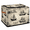 Multicolor 1, variant on ADECORIVY Retro Newspaper Coffee Fabric Storage Bin with Lid, Foldable Storage Box Decorative Cube Organizer Basket for Closet Shelf Organizing Clothes
