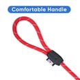 thumbnail image 6 of Pawtitas Reflective Dog Leash Large Rope Reflective Dog Leash 6 ft Paracord Lead Strong and Comfortable - Red Dog Leash, 6 of 8
