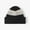 Black, variant on Y2k Beanie for Women Crochet Hats Demon Beanies Fuzzy Hat Grunge Accessories Slouchy Warm Knitted Hats