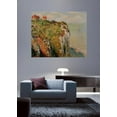thumbnail image 2 of Wallhogs Monet Cliff at Dieppe (1882) Poster Wall Mural, 2 of 2