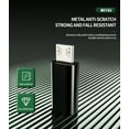 thumbnail image 6 of Micro USB male to Lightning Female Charger Cable Adapter(3Pack)for iPhone for Apple Charging Cord Android Phone Converter for iPad Connector Compatible for Samsung Galaxy S6 S7 edge+ Active note 4 5, 6 of 7