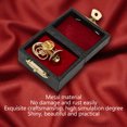 thumbnail image 4 of Miniature French Horn, Miniature French Horn Brooch Lifelike Rust  Golden  For Party, 4 of 8