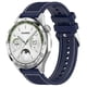 thumbnail image 4 of KALEBOL 22mm Silicone Nylon Watch Band for Samsung Galaxy Watch3 45mm Huawei Watch GT 4 46mm Wrist S, 4 of 5