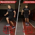 thumbnail image 3 of Kselythan Jump Boxes,Heavy-Duty Steel Plyometric Jump Box for Home Gym,Step up Box for Workout with Rubber Pad Plyo Jumping Box Platform Jump Trainers Conditioning Strength Training, 3 of 9