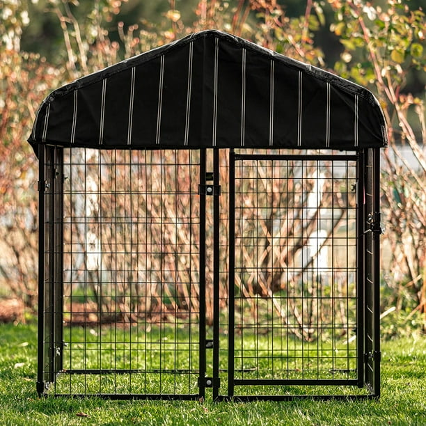 Lucky Dog Welded Wire Pet Resort with Cover, 52"H x 48"W x 48"L