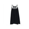 thumbnail image 3 of MAWCLOS Robe d'Été de Plage pour Femmes Col Rond Mini Robe Sans Manches Débardeur Aguichant Fête Couleur Unie Couverture Noire m, 3 of 9