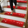 thumbnail image 3 of Christmas Snowflake Stair Tread Mat, 3 of 6