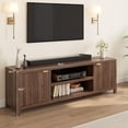 thumbnail image 3 of 70" Fluted TV Stand for TVs up to 80 Entertainment Center with Storage Modern TV Console for Living Room and Bedroom, 3 of 7