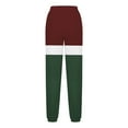 thumbnail image 5 of successthop Womens Jogger Sweatpant Drawstring Pants Elastic Waist Stripes Printed Sportpants Low Rise Trousers, 5 of 5