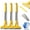 3pcs, variant on Glass Tile Adhesive Remover Shovel, Multi-Purpose Razor Blade Scraper Tool, Wide Window Scraper with Extended Handle