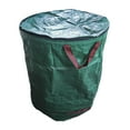 thumbnail image 2 of oshhnii Garden Leaf Waste Bag, Gardening Bags, Laundry Container, Lawn Garden Bags, Yard 80cmx80cm with Lid, 2 of 9