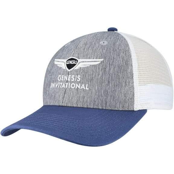 Men's Ahead  Gray Genesis Invitational Brant Mesh Adjustable Hat