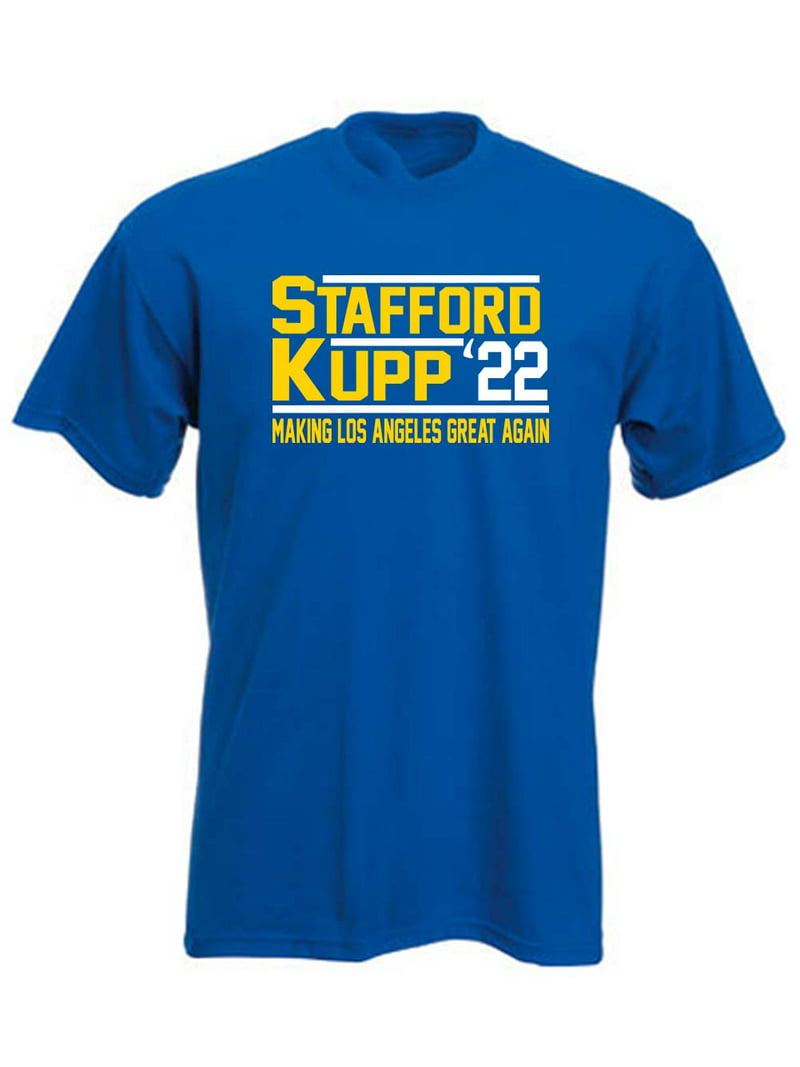 Shedd Shirts Blue La Los Angeles Kupp Stafford 2022 T-Shirt