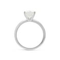 thumbnail image 5 of Solitaire Style, 1 3/4 cttw 8MM Round Cut Lab Created Moissanite Diamond Engagement Ring For Women In 10K Solid White Gold (G-H Color, VVS1 Clarity, 1.75 Cttw)-7.5, 5 of 8