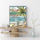 thumbnail image 4 of Cuadros Decorativos Kit de pintura de diamante 5D, imágenes de mosaico de taladro redondo completo de árbol de coco de playa DIY DQrwqpou Nuevos Originales, 4 of 9