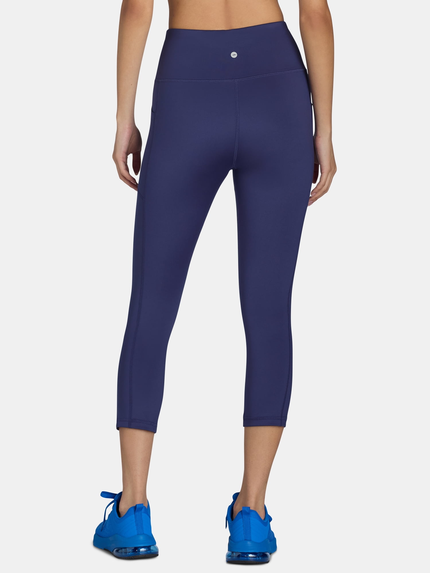 Avia Women's Capri Leggings with Side Pockets, Sizes XS-XXL