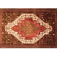 thumbnail image 1 of Ahgly Company Indoor Rectangle Medallion Orange Traditional Area Rugs, 8' x 12', 1 of 1