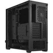 تصميم كسري منبثق هواء أسود Atx لوحة صلبة عالية التدفق في منتصف البرج حالة الكمبيوتر