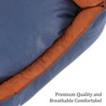 thumbnail image 4 of SUSSEXHOME Pets 23.5 x 17.3 x 7 Inches Washable Dog Bed for Medium Dogs - Durable Waterproof Sofa Dog Bed with Sides - (NAVY), 4 of 7