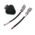 thumbnail image 3 of Rubber Copper 3 Pin DT Connector Wiring Harness, with High Waterproof Performance and Sturdy Design, for Cars Trucks Boats LED Work Lights, 3 of 7