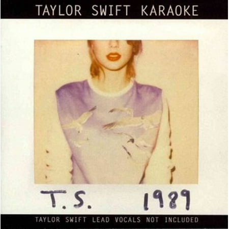 Taylor Swift Karaoke 1989 Cd Includes Dvd