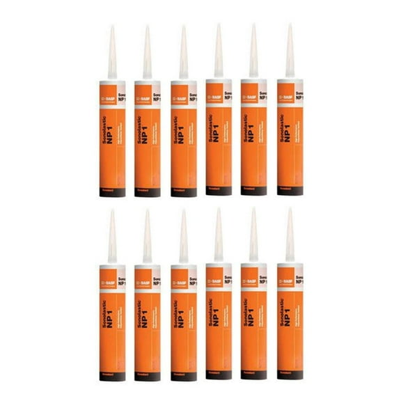 Sealant NP1 Polyurethane Black 10.1 Oz - 12 Pack