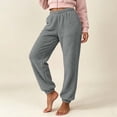 thumbnail image 5 of Kezqiaxn Pajama Pants Women Fashion Fleece Elastic Waist Stretch Lounge Pants Winter Pj Pants Womens Clothes 2026 Gray L, 5 of 8