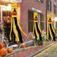 thumbnail image 5 of Boovnll 2Pcs Halloween Windsock, 40" Horror & Novelty Hanging Windsocks Flag Wind Sock for Outdoor Front Door Yard Patio Garden Porch Party Decor, Halloween Decorations, 5 of 7